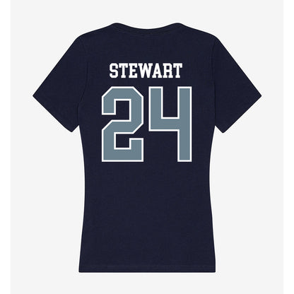 Howard - NCAA Softball : Kelyse Stewart - Women's V-Neck T-Shirt-1