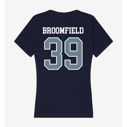 Howard - NCAA Softball : Helen Broomfield - Women's V-Neck T-Shirt-1
