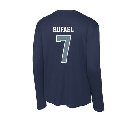 Howard - NCAA Men's Soccer : Christian Rufael - Activewear Long Sleeve T-Shirt-1