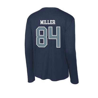Howard - NCAA Football : Myles Miller - Activewear Long Sleeve T-Shirt-1