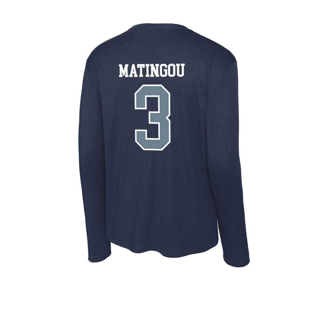 Howard - NCAA Men's Soccer : Troy Matingou - Activewear Long Sleeve T-Shirt-1