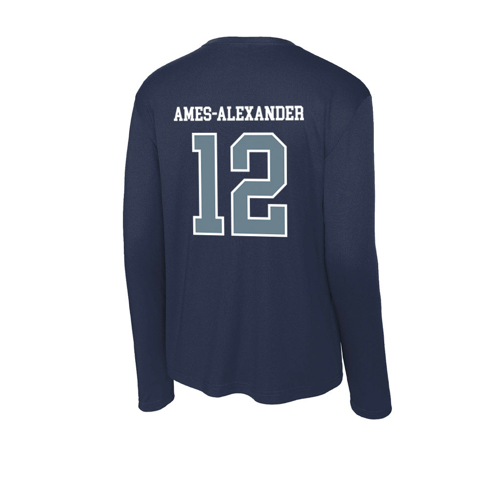 Howard - NCAA Softball : Taylor Ames-Alexander - Activewear Long Sleeve T-Shirt-1