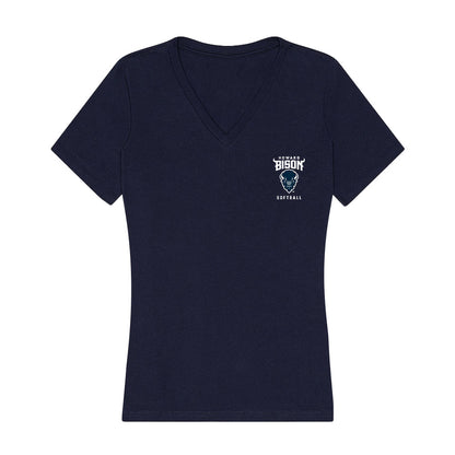 Howard - NCAA Softball : Wisdom Colbert - Women's V-Neck T-Shirt-0
