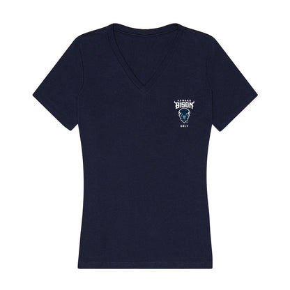 Howard - NCAA Men's Golf : Kezaia Dimosi - Women's V-Neck T-Shirt-0