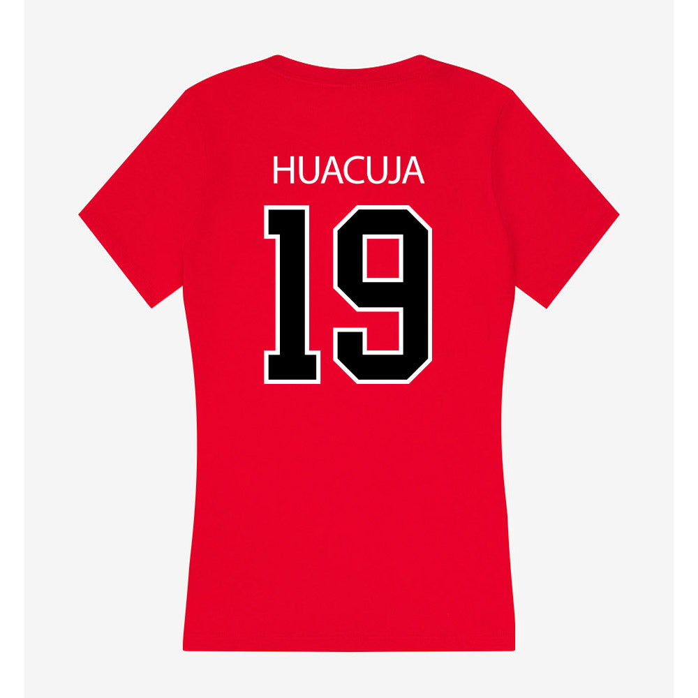 Marist - NCAA Women's Water Polo : Sophia Huacuja - Women's V-Neck T-Shirt-1