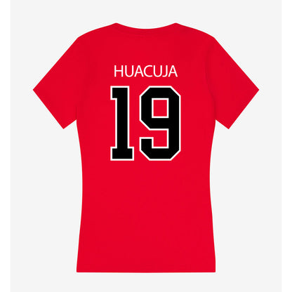 Marist - NCAA Women's Water Polo : Sophia Huacuja - Women's V-Neck T-Shirt-1