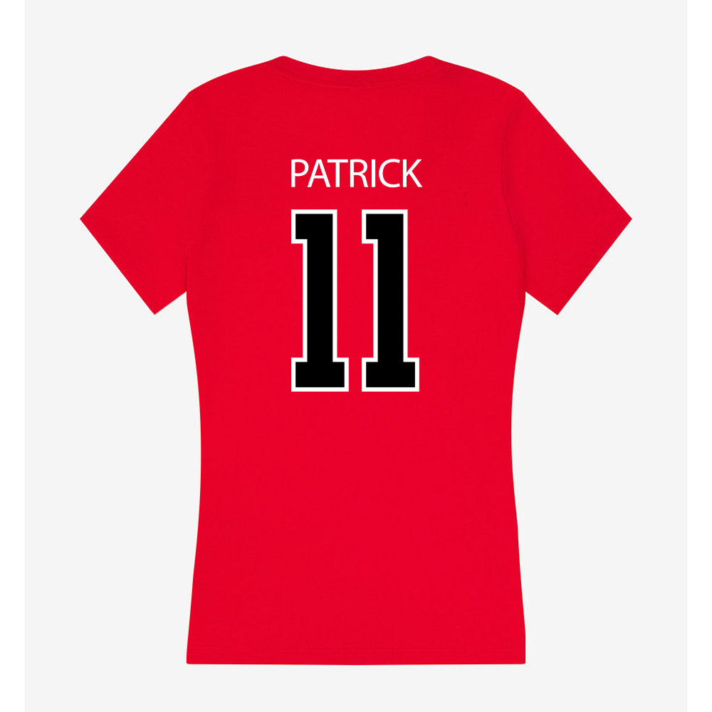 Marist - NCAA Men's Lacrosse : Collin Patrick - Women's V-Neck T-Shirt-1