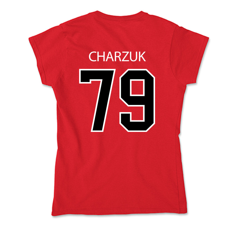 Marist - NCAA Football : Dixon Charzuk - Soft Style Women’s T-Shirt-1