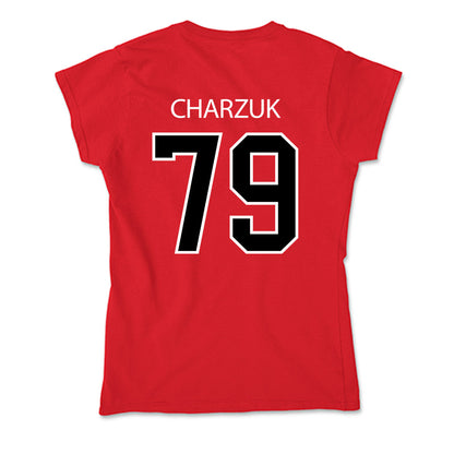 Marist - NCAA Football : Dixon Charzuk - Soft Style Women’s T-Shirt-1