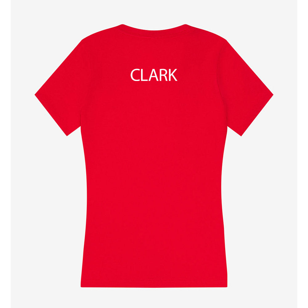 Marist - NCAA Men's Track & Field : Baxter Clark - Women's V-Neck T-Shirt-1