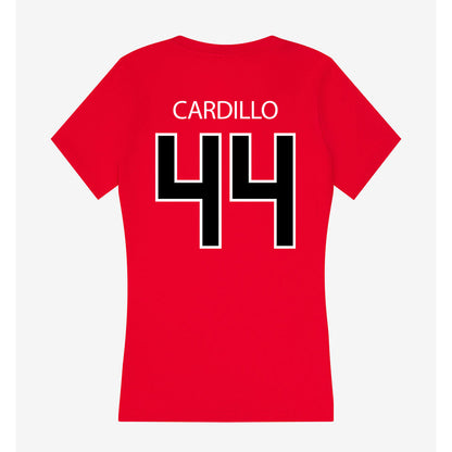 Marist - NCAA Football : Lincoln Cardillo - Women's V-Neck T-Shirt-1