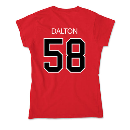 Marist - NCAA Football : Hudson Dalton - Soft Style Women’s T-Shirt-1