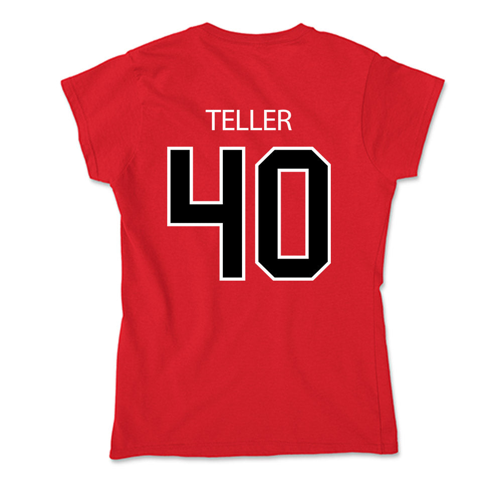 Marist - NCAA Football : Jack Teller - Soft Style Women’s T-Shirt-1