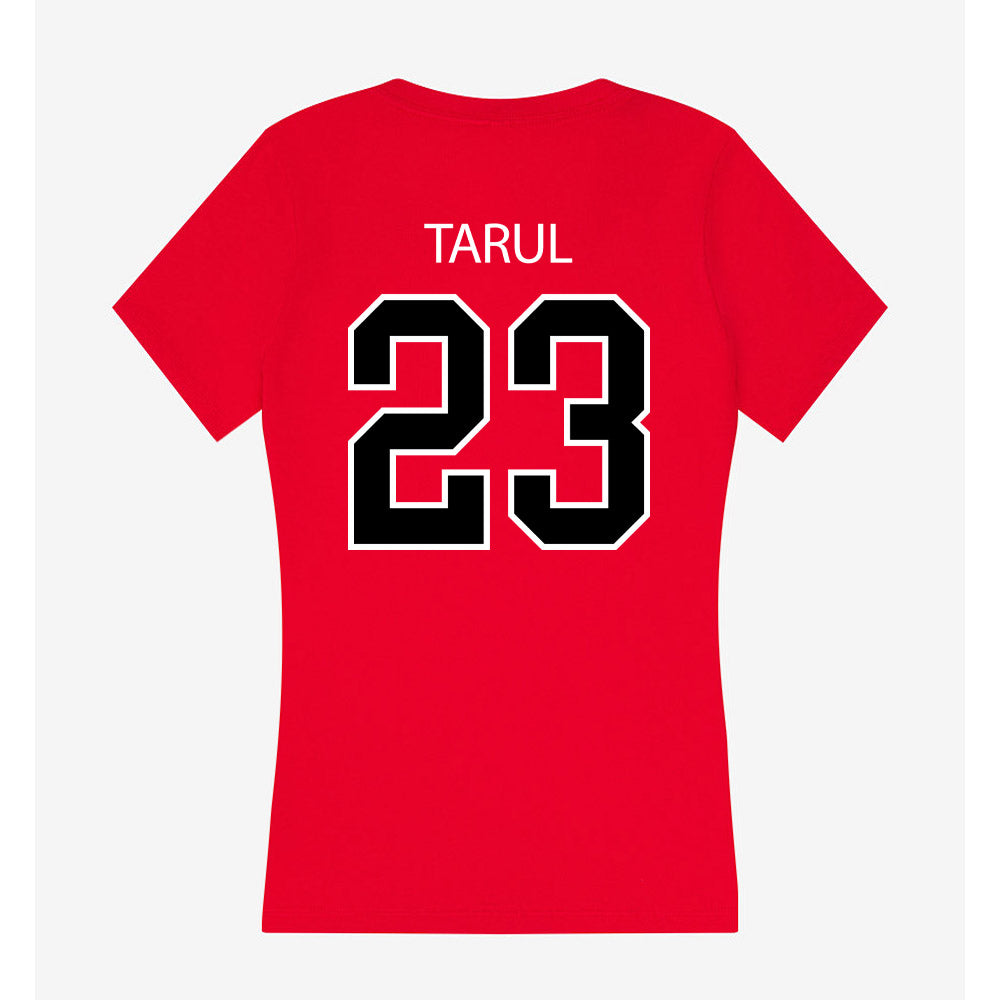 Marist - NCAA Women's Basketball : Lexie Tarul - Women's V-Neck T-Shirt-1
