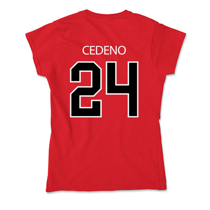 Marist - NCAA Baseball : Luis Cedeno - Soft Style Women’s T-Shirt-1
