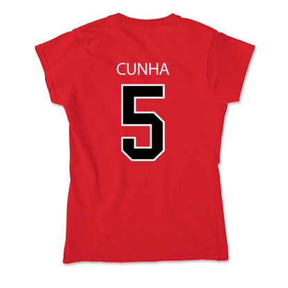 Marist - NCAA Men's Soccer : Skyler Cunha - Soft Style Women’s T-Shirt-1