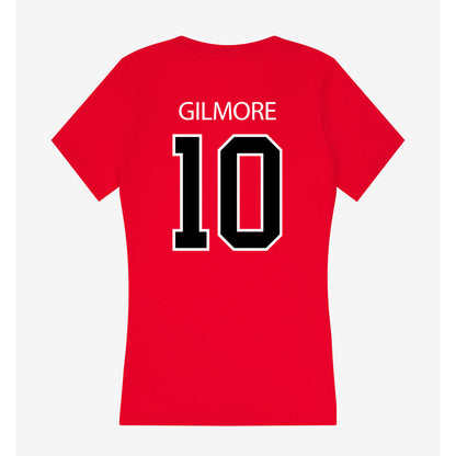 Marist - NCAA Football : Dylan Gilmore - Women's V-Neck T-Shirt-1