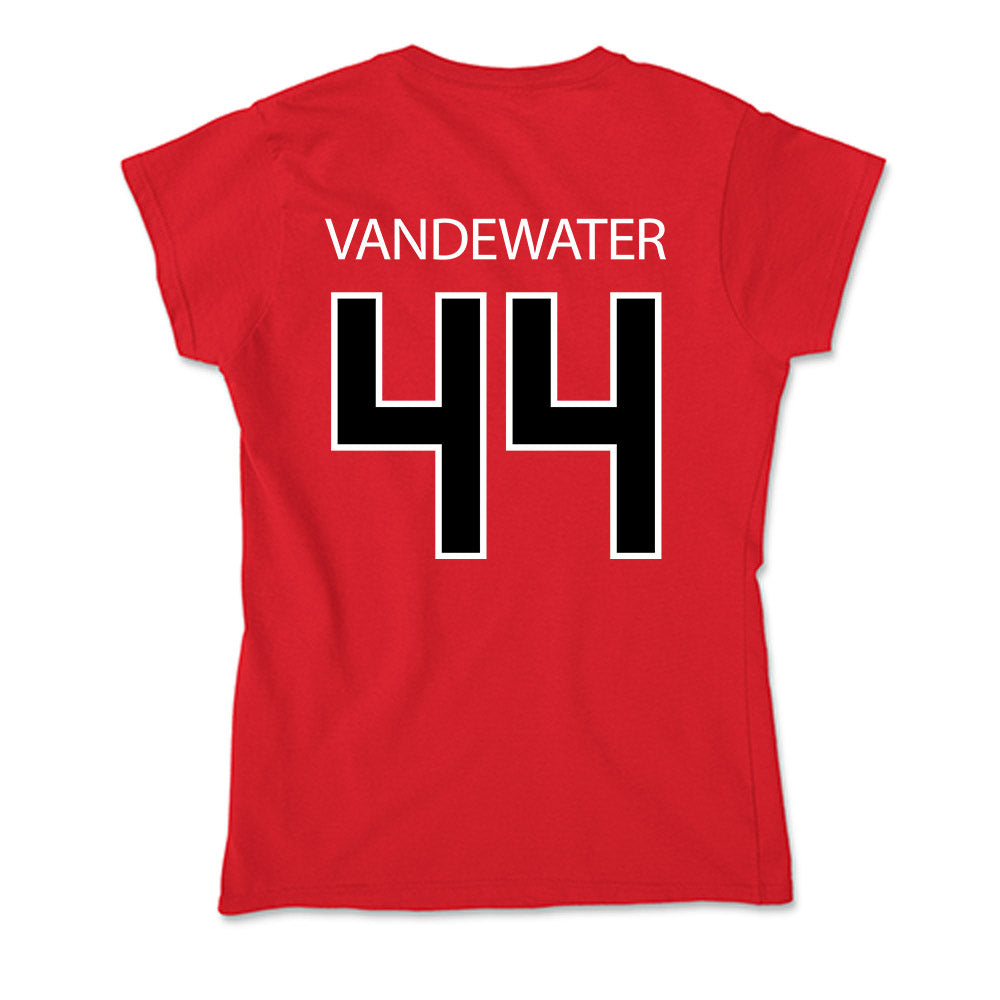 Marist - NCAA Baseball : Ryan VanDeWater - Soft Style Women’s T-Shirt-1