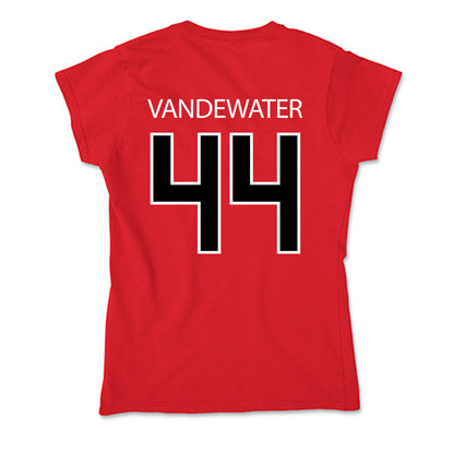 Marist - NCAA Baseball : Ryan VanDeWater - Soft Style Women’s T-Shirt-1