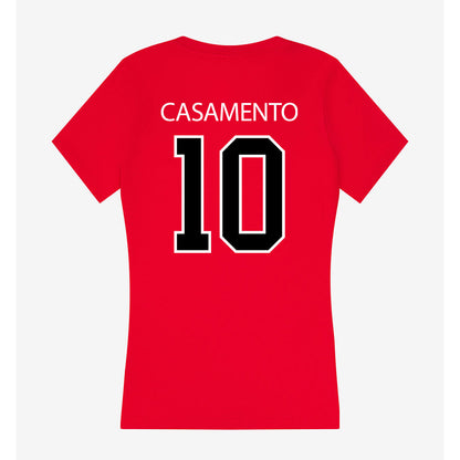 Marist - NCAA Baseball : Cole Casamento - Women's V-Neck T-Shirt-1