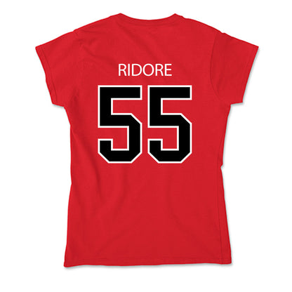 Marist - NCAA Football : Naheem Ridore - Soft Style Women’s T-Shirt-1