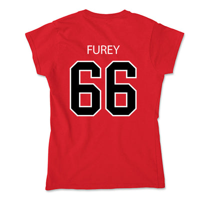 Marist - NCAA Football : Brandon Furey - Soft Style Women’s T-Shirt-1