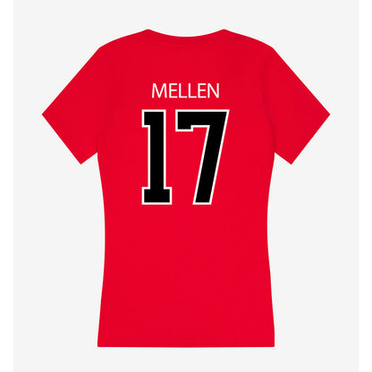 Marist - NCAA Men's Soccer : Noah Mellen - Women's V-Neck T-Shirt-1