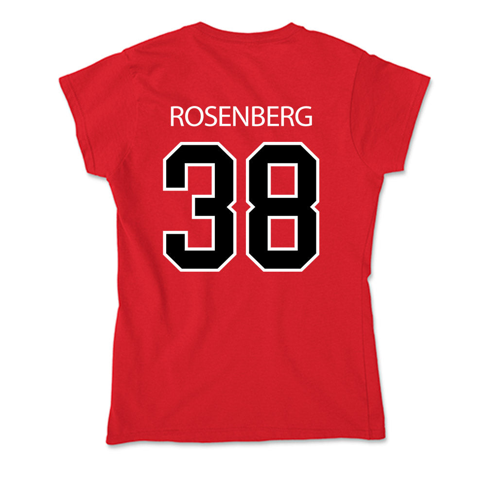 Marist - NCAA Men's Lacrosse : Happy Rosenberg - Soft Style Women’s T-Shirt-1