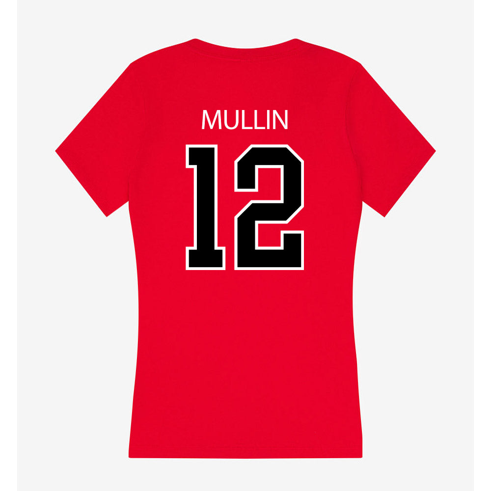 Marist - NCAA Women's Soccer : Ariana Mullin - Women's V-Neck T-Shirt-1