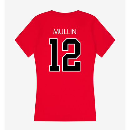 Marist - NCAA Women's Soccer : Ariana Mullin - Women's V-Neck T-Shirt-1