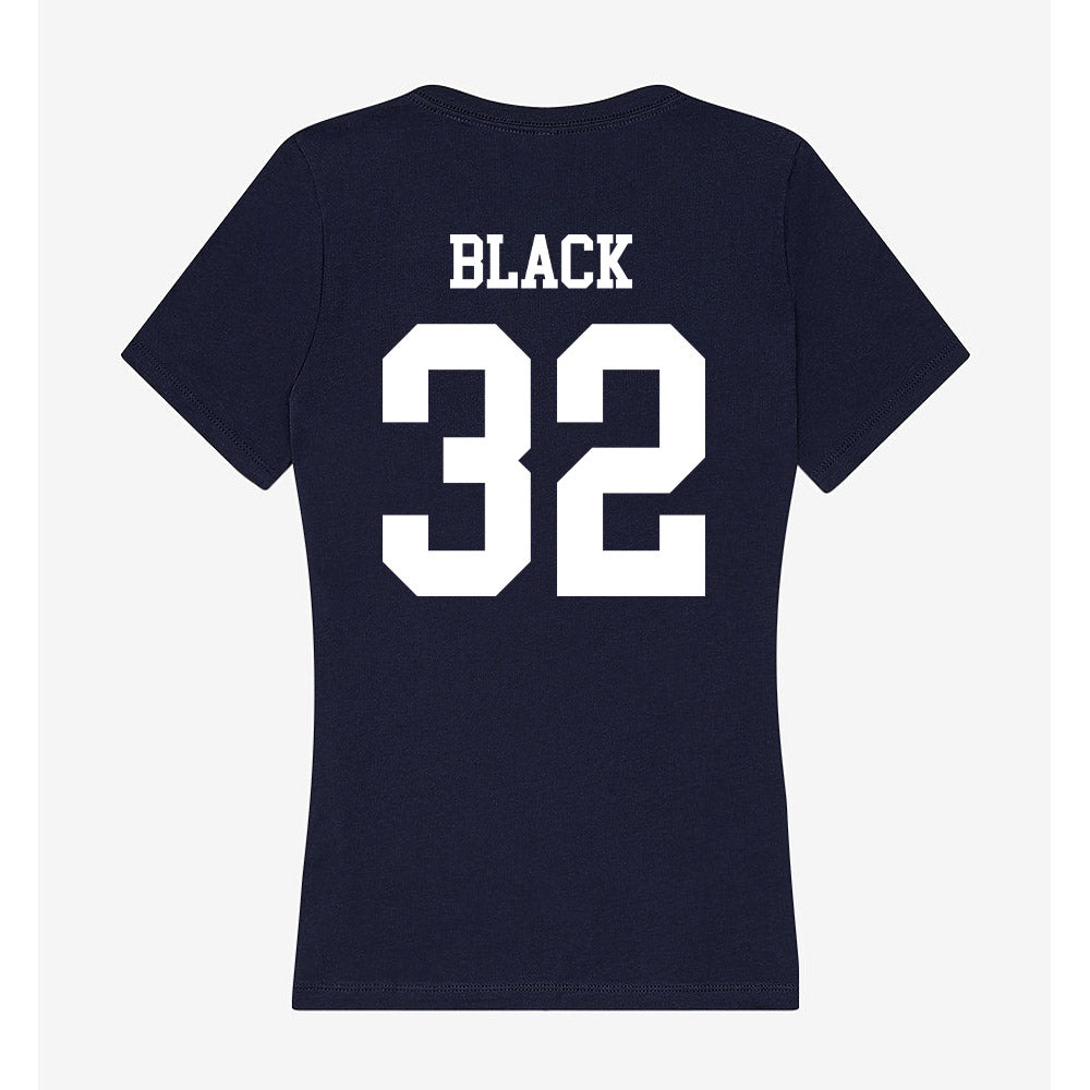 UA Fort Smith - NCAA Men's Basketball : Donovan Black - Women's V-Neck T-Shirt-1