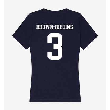 UA Fort Smith - NCAA Women's Volleyball : Kinzley Brown-Riggins - Women's V-Neck T-Shirt-1
