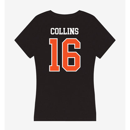 ECU - NCAA Baseball : Tanner Collins - Classic Shersey Women's V-Neck T-Shirt-1