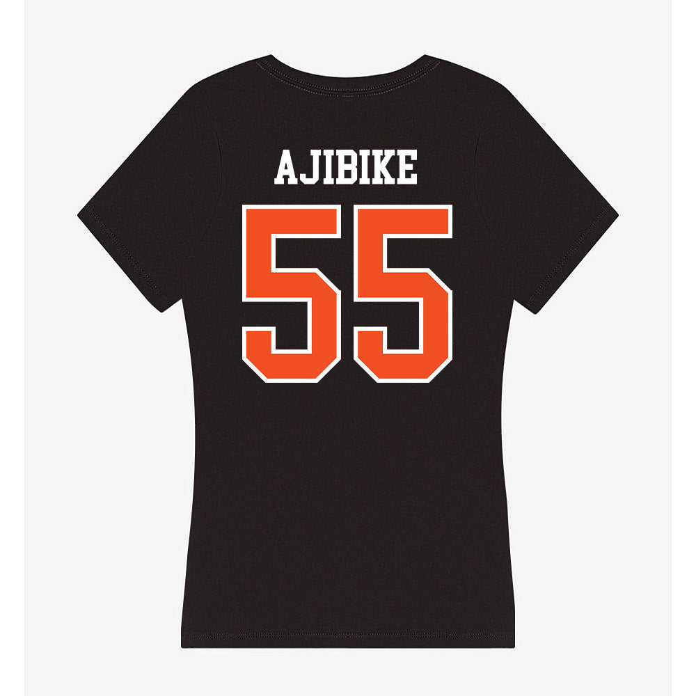 ECU - NCAA Football : Emmanuel Ajibike - Women's V-Neck T-Shirt-1