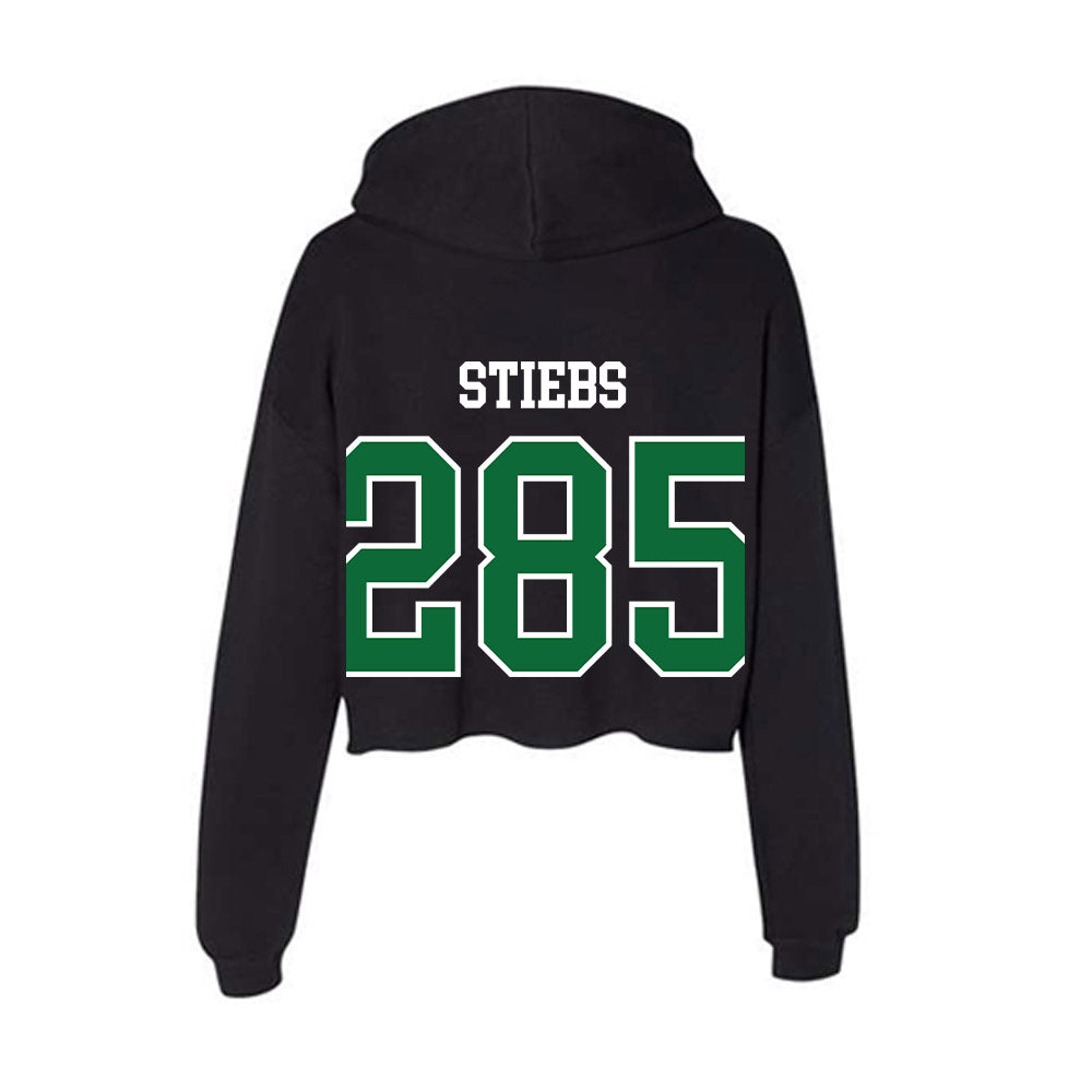 UW Parkside - NCAA Wrestling : Nathan Stiebs - Women's Crop Fleece Hoodie-1