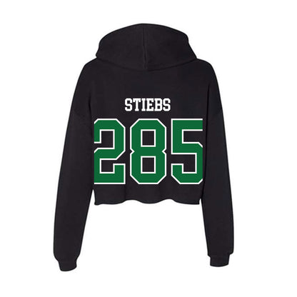 UW Parkside - NCAA Wrestling : Nathan Stiebs - Women's Crop Fleece Hoodie-1