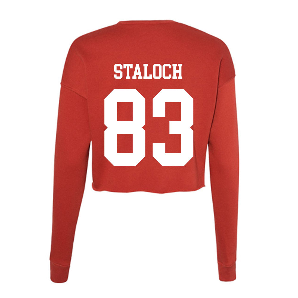 MSUM - NCAA Football : Seth Staloch - Women's Cropped Crew Fleece-1