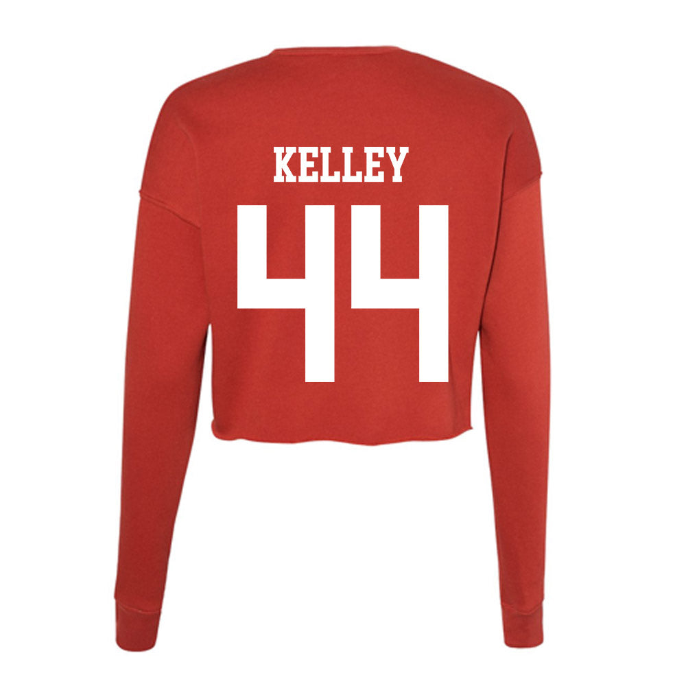 MSUM - NCAA Softball : Caitlin Kelley - Women's Cropped Crew Fleece-1