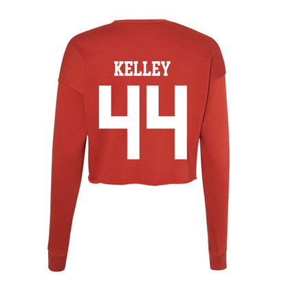 MSUM - NCAA Softball : Caitlin Kelley - Women's Cropped Crew Fleece-1