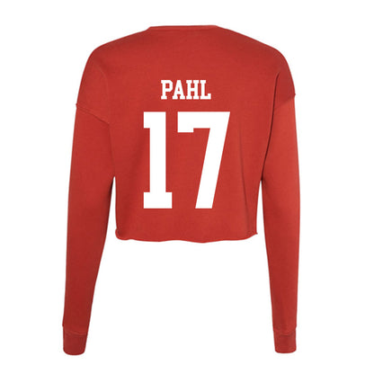 MSUM - NCAA Softball : Kendall Pahl - Women's Cropped Crew Fleece-1