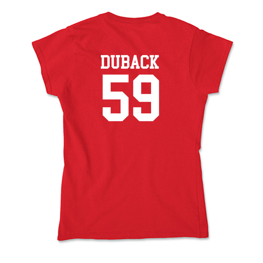 MSUM - NCAA Football : Dawson Duback - Soft Style Women’s T-Shirt-1