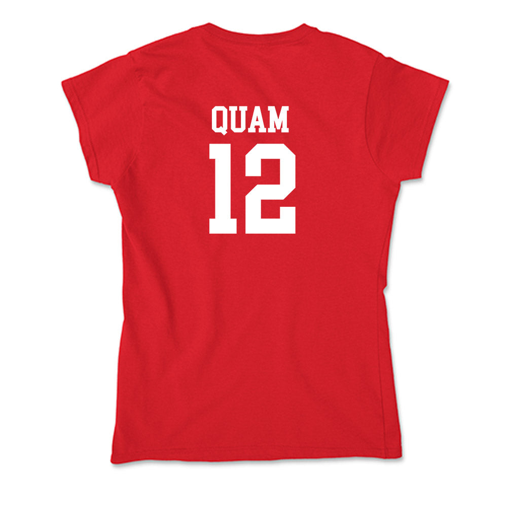MSUM - NCAA Football : Carson Quam - Soft Style Women’s T-Shirt-1