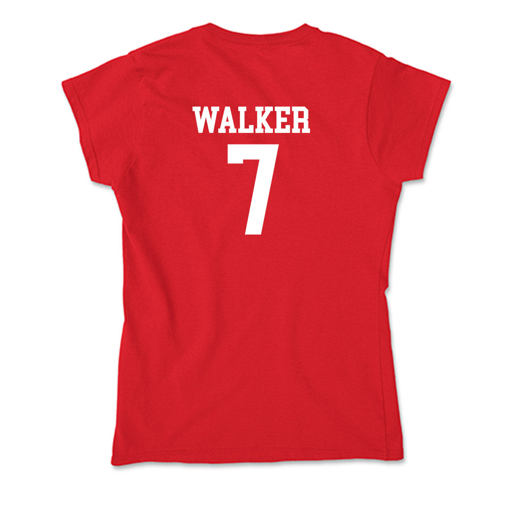 MSUM - NCAA Football : Harrison Walker - Soft Style Women’s T-Shirt-1
