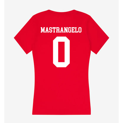 MSUM - NCAA Women's Soccer : allison mastrangelo - Women's V-Neck T-Shirt-1