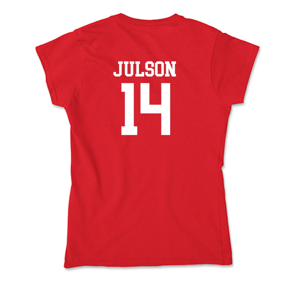 MSUM - NCAA Football : Jack Julson - Soft Style Women’s T-Shirt-1