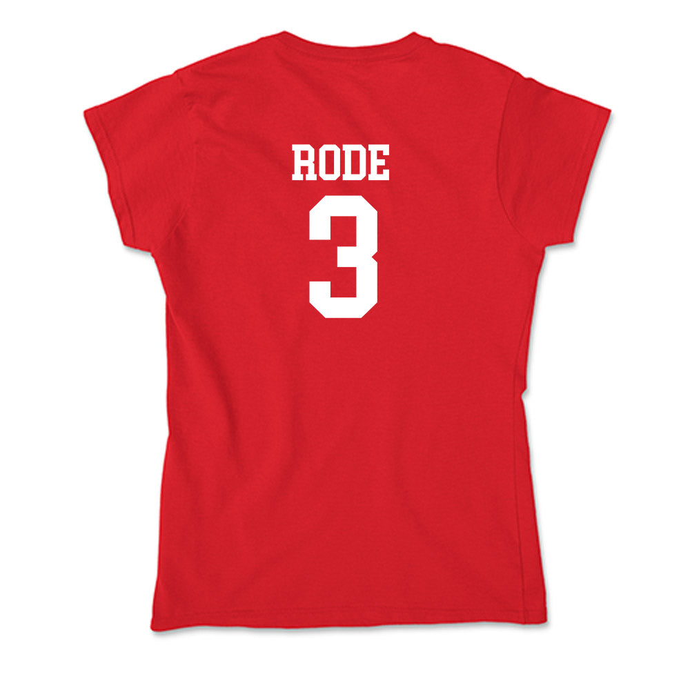 MSUM - NCAA Football : Parker Rode - Soft Style Women’s T-Shirt-1