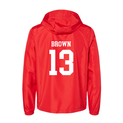 MSUM - NCAA Men's Basketball : Timaris Brown - Windbreaker-1