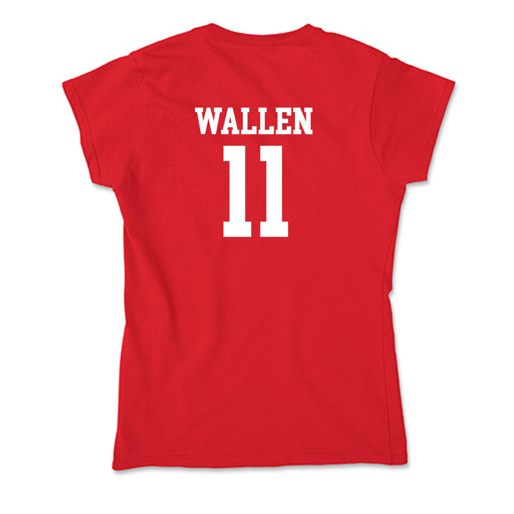 MSUM - NCAA Football : Payton Wallen - Soft Style Women’s T-Shirt-1
