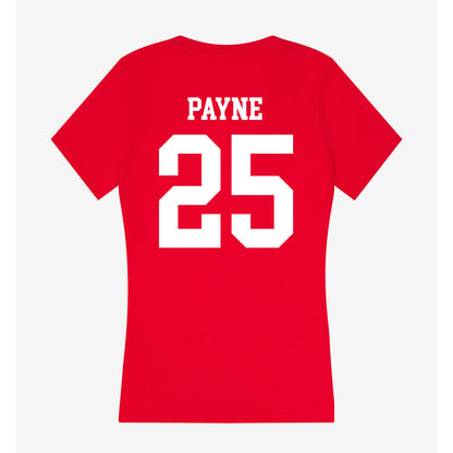 MSUM - NCAA Men's Basketball : Rodrick Payne - Women's V-Neck T-Shirt-1
