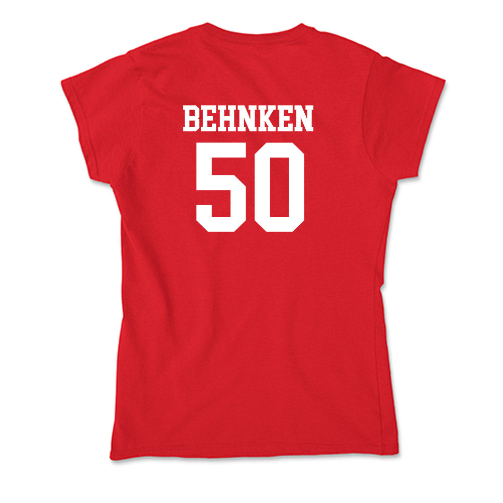 MSUM - NCAA Football : Tyrese Behnken - Soft Style Women’s T-Shirt-1